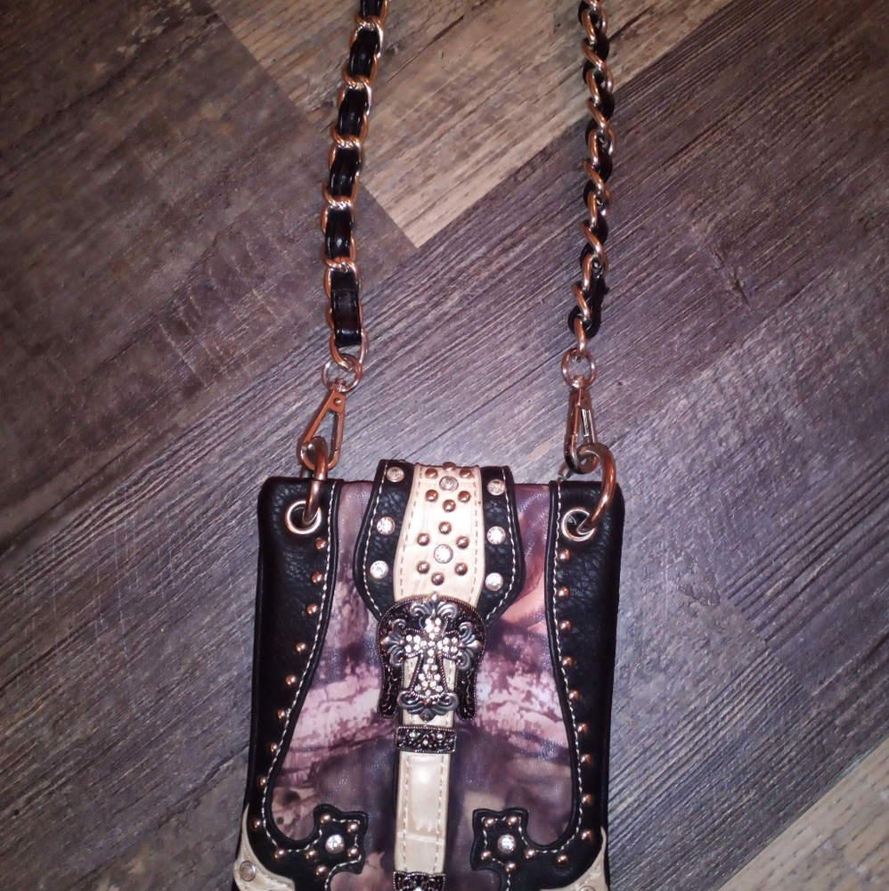 Western style mini purse